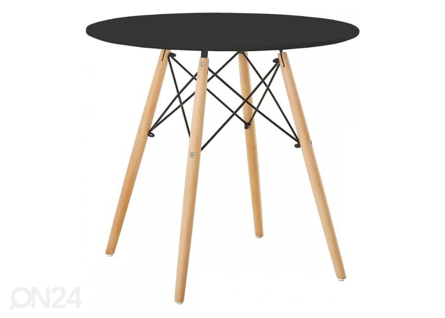 Ruokapöytä Mattias Ø 80 cm kuvasuurennos
