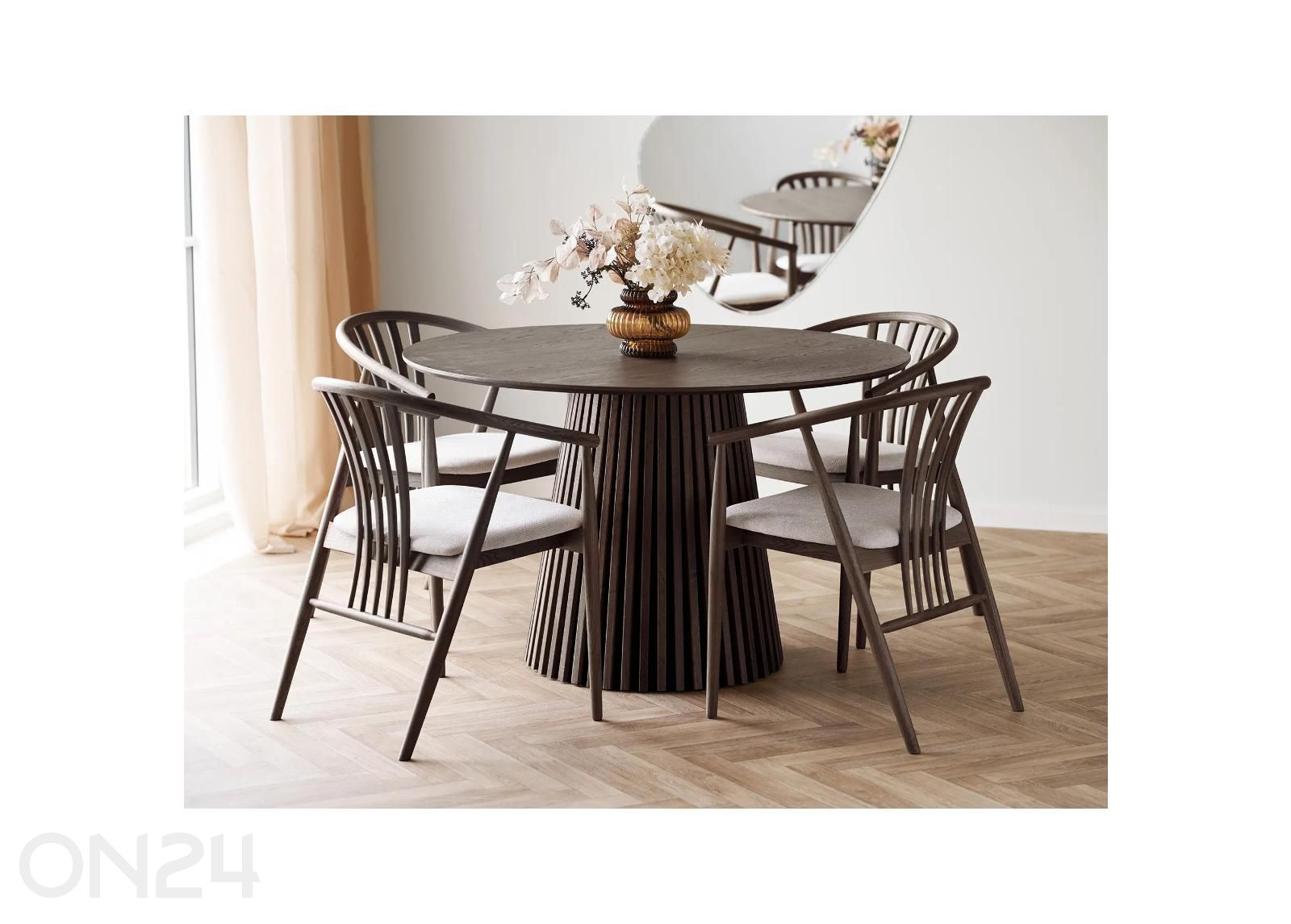 Ruokapöytä Osaka Ø 120 cm kuvasuurennos