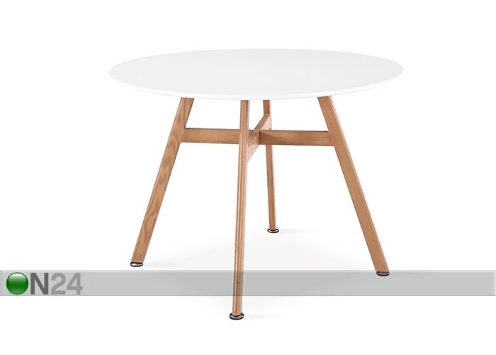 Ruokapöytä Shawn Ø 100 cm kuvasuurennos