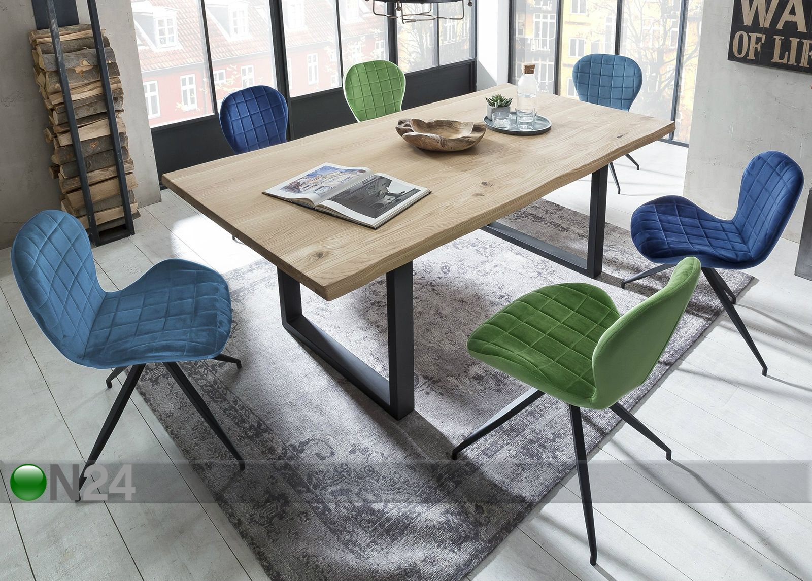 Ruokatuolit Sit, 2 kpl kuvasuurennos