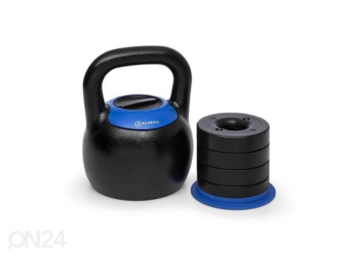 Säädettävä kahvakuula KLARFIT 16/18/20/22/24 kg kuvasuurennos