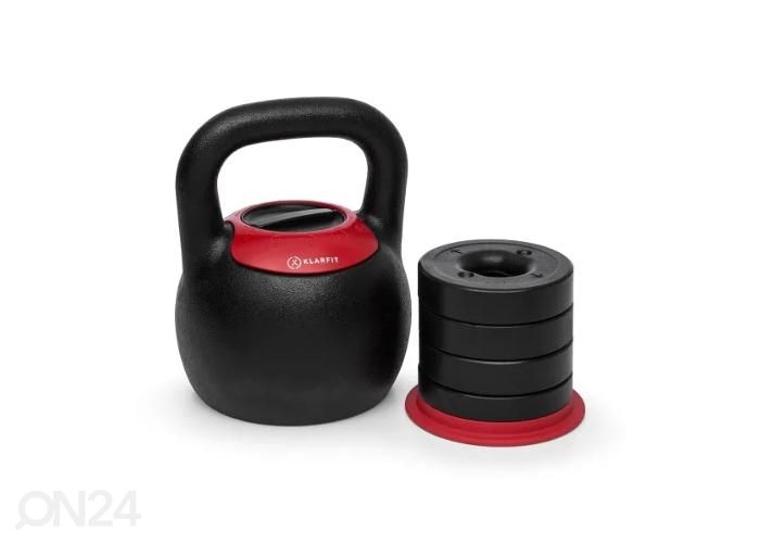 Säädettävä kahvakuula KLARFIT 8/10/12/14/16 kg kuvasuurennos