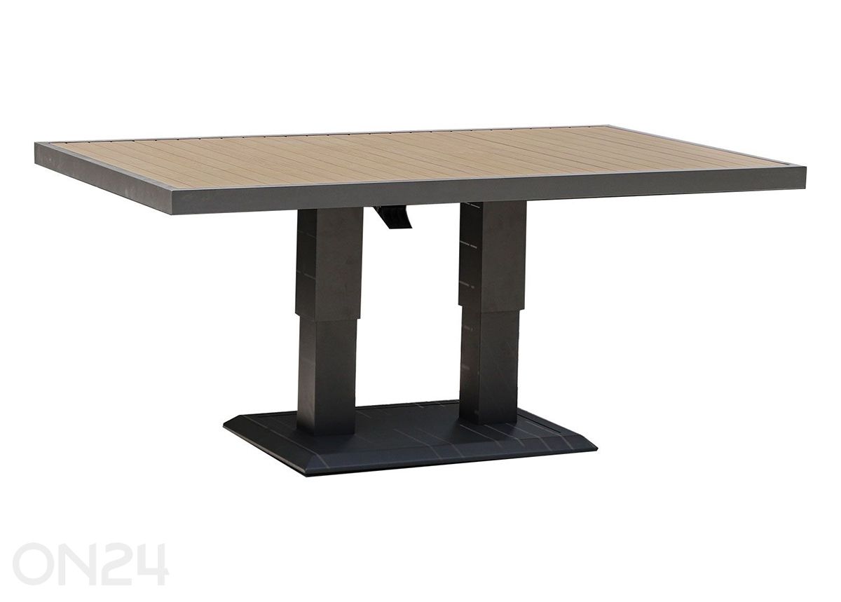 Säädettävä puutarhapöytä Parker 90x150 cm kuvasuurennos