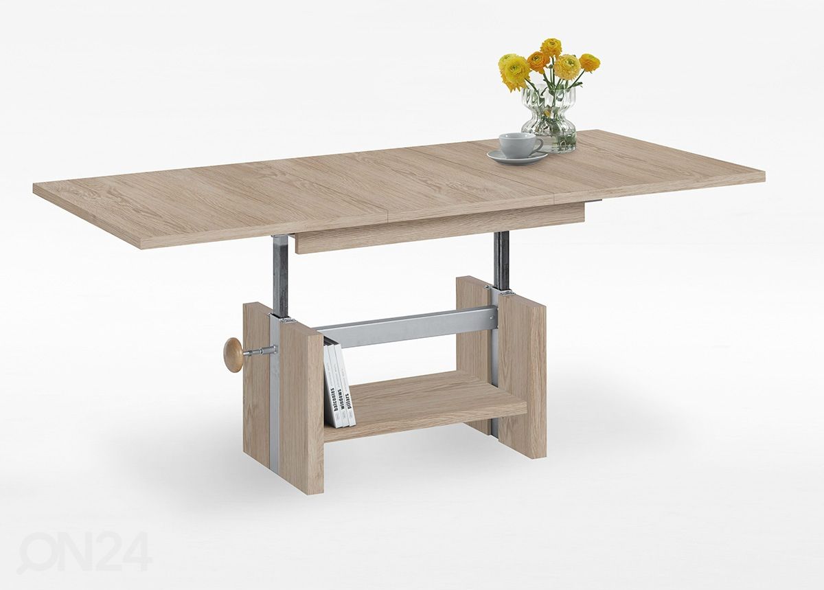 Säädettävä sohvapöytä ARLES 110-150x70 cm kuvasuurennos