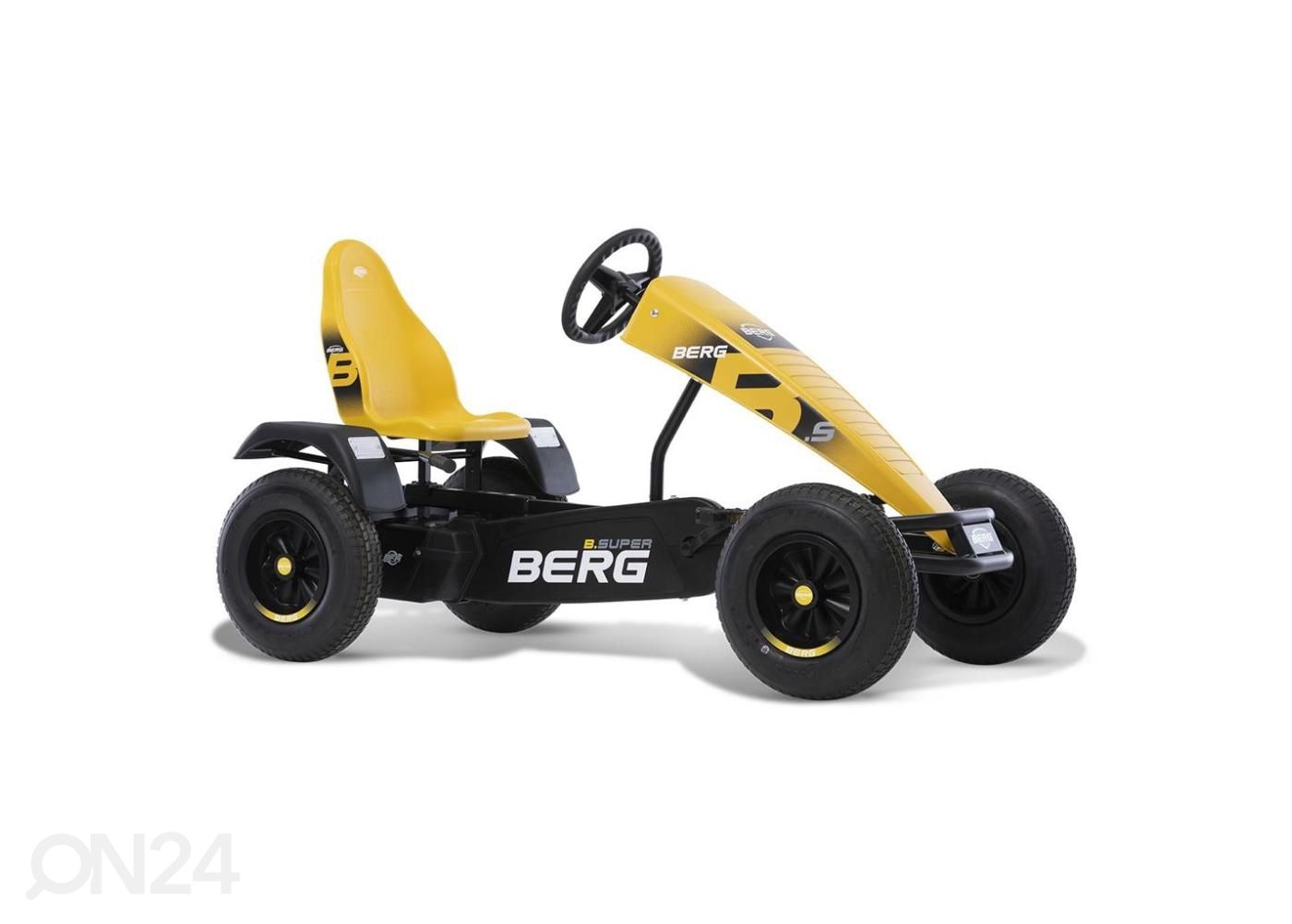 Sähköinen karting-auto Go-kart BERG XXL Basic Super E-BFR keltainen kuvasuurennos