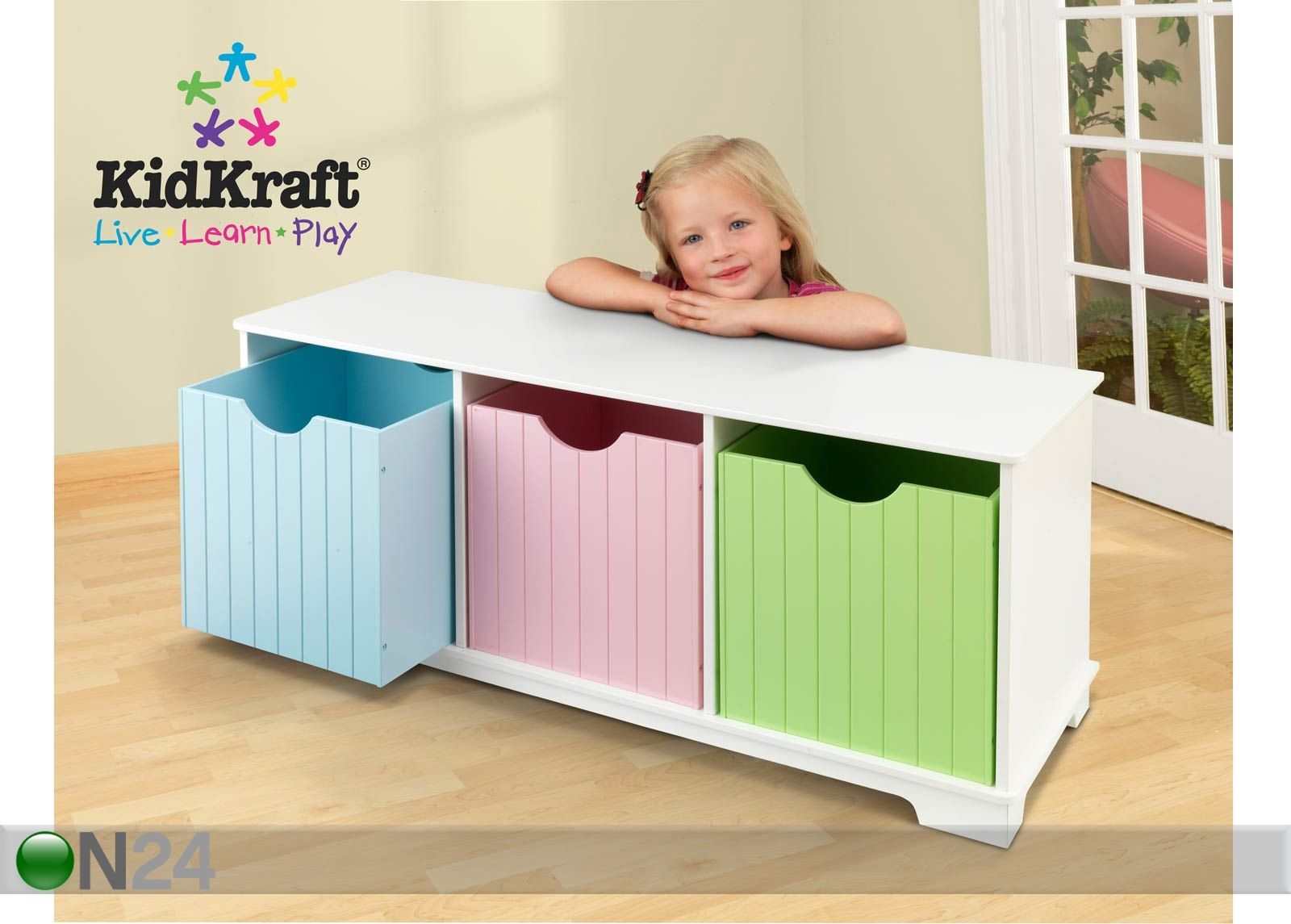 Säilytyskaappi KidKraft NANTUCKET kuvasuurennos