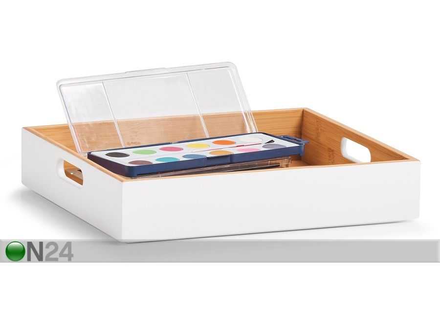 Säilytyslaatikko Bambus 30x27 cm kuvasuurennos