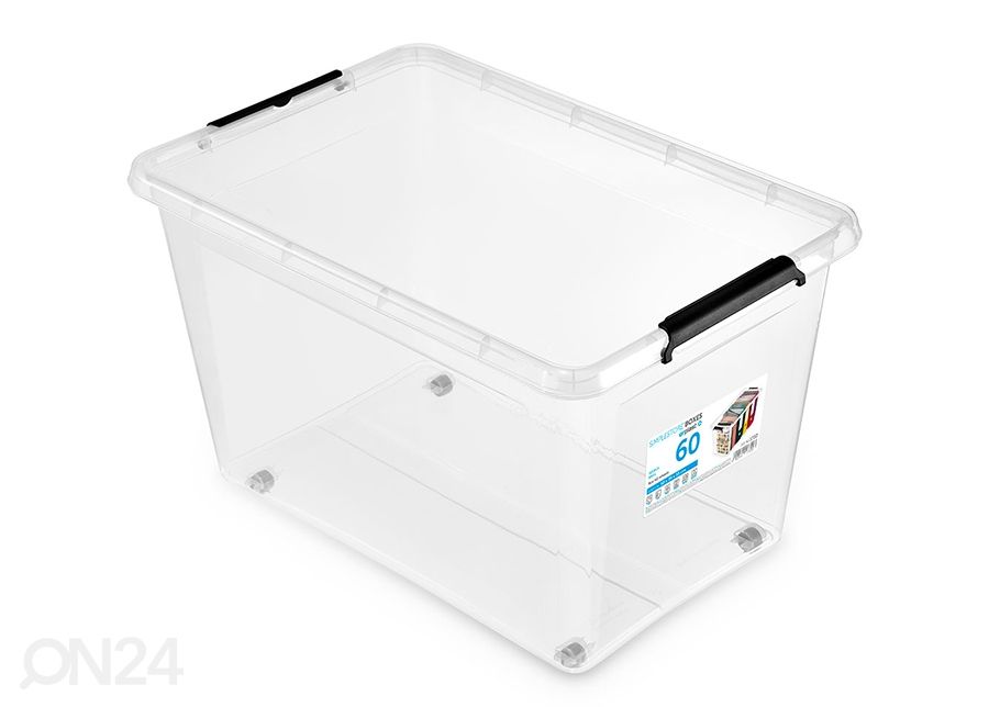 Säilytyslaatikko pyörillä SimpleStore, 60 L, 58x39x35 cm kuvasuurennos