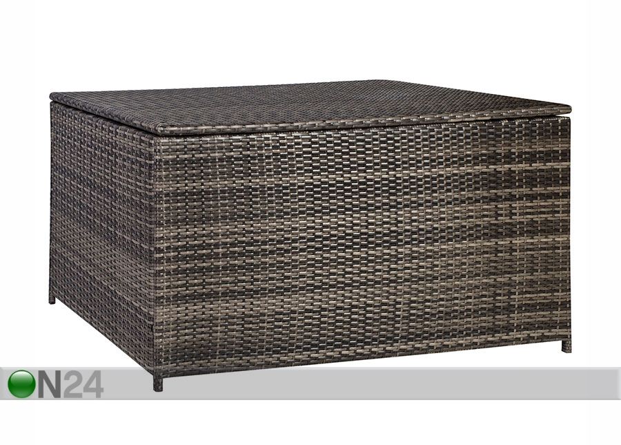 Säilytyslaatikko ulkokäyttöön Wicker kuvasuurennos