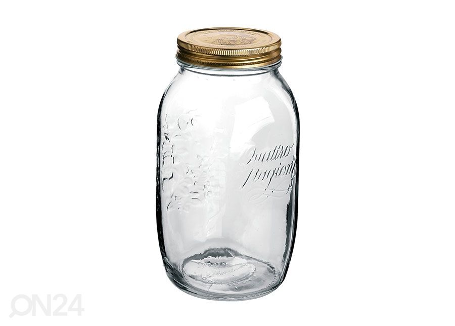 Säilytyspurkki Quattro 1,5 L, 2 kpl kuvasuurennos