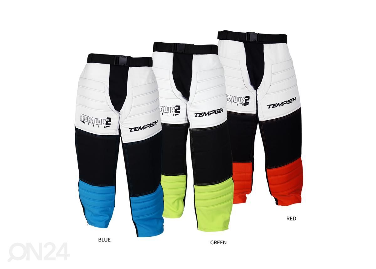 Salibandy maalivahdin housut MOHAWK2 ACTIV Tempish kuvasuurennos