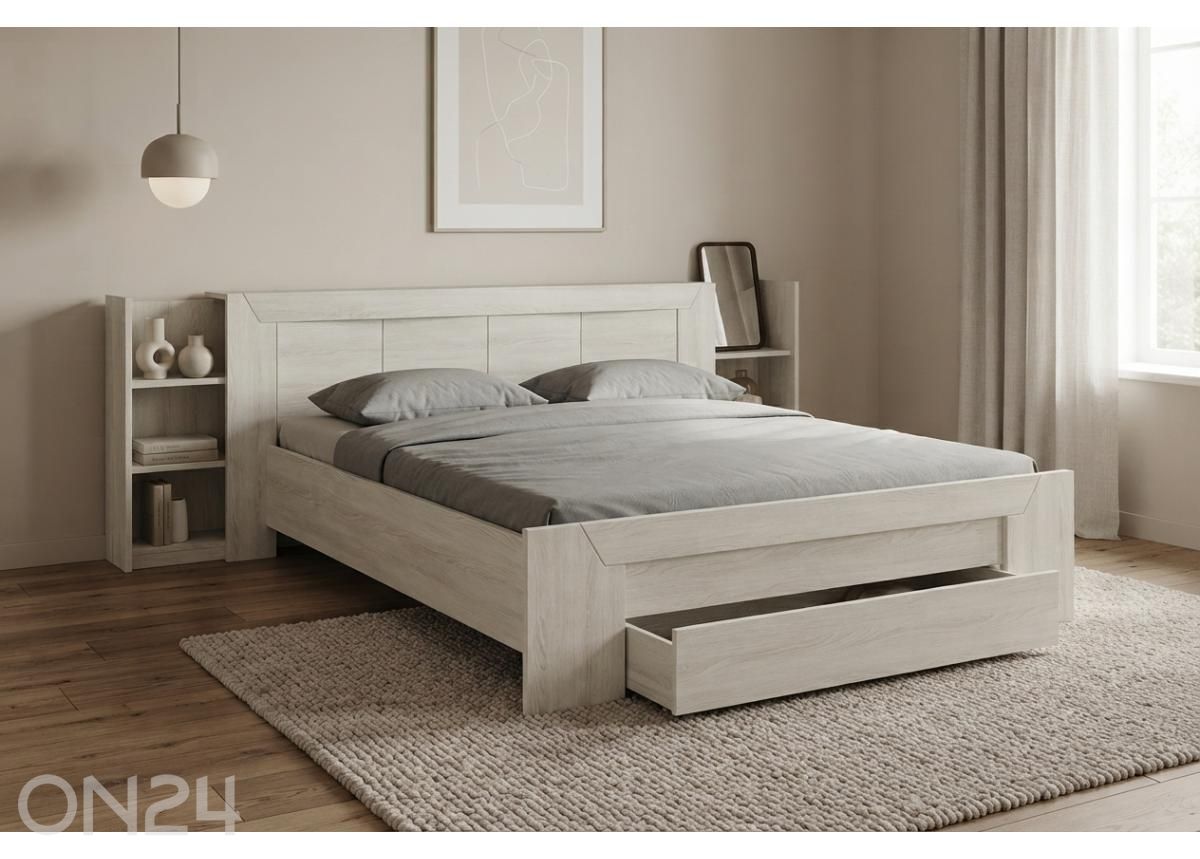 Sängyn päätyhylly Eden 180/250 cm kuvasuurennos