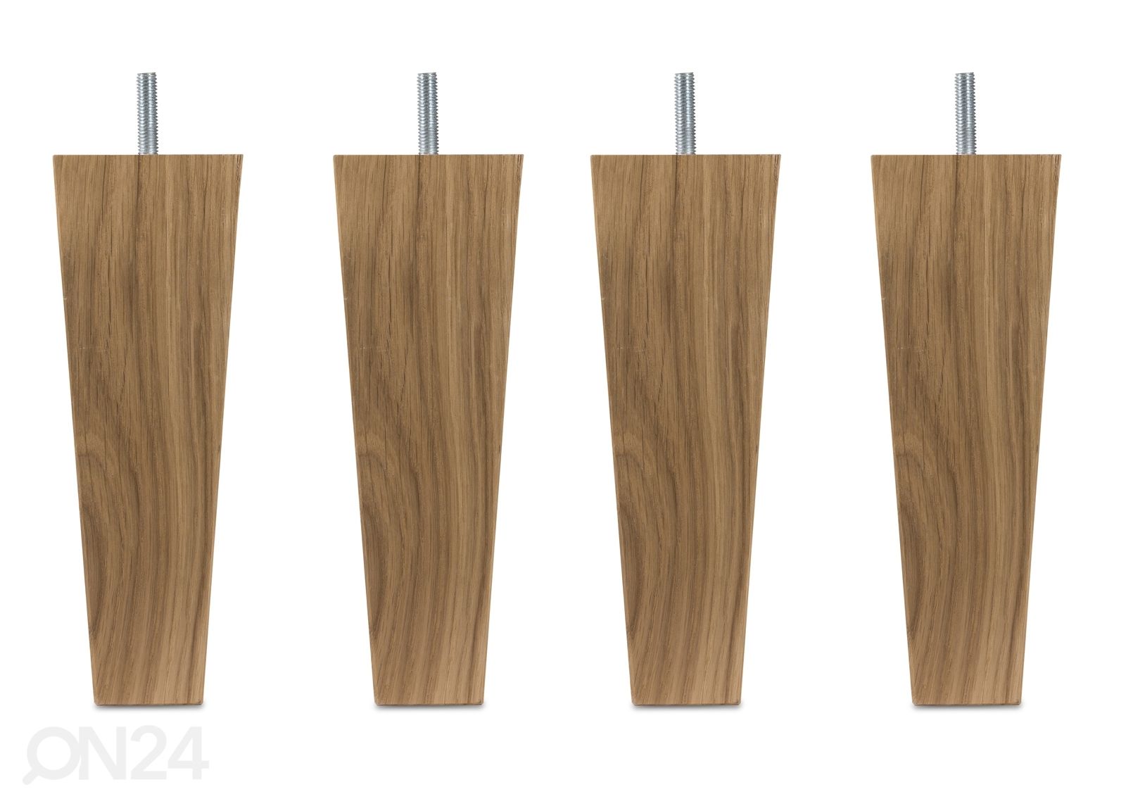 Sängynjalkojen sarja Koonus tammi, 12 cm kuvasuurennos