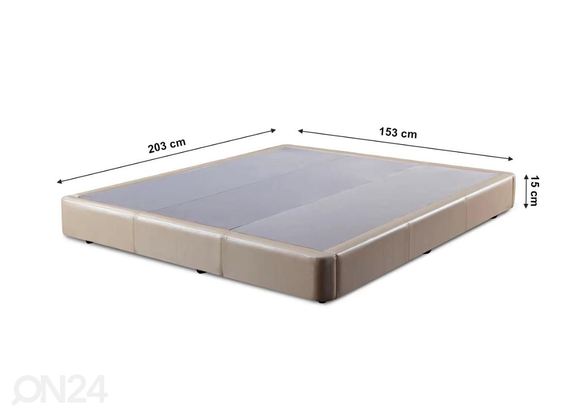Sängynpohja (queen size) kuvasuurennos mitat