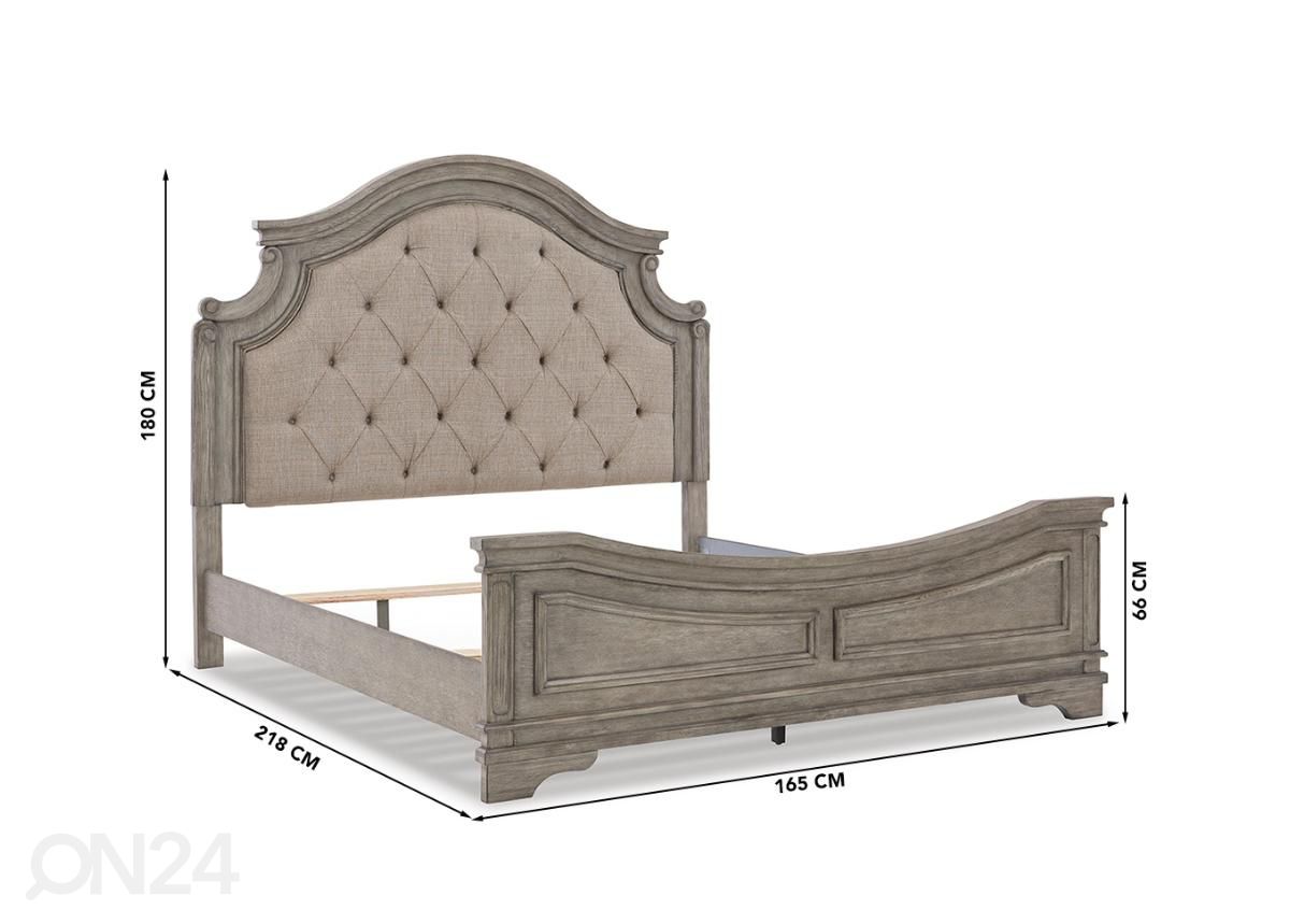 Sänky (Queen size) kuvasuurennos mitat