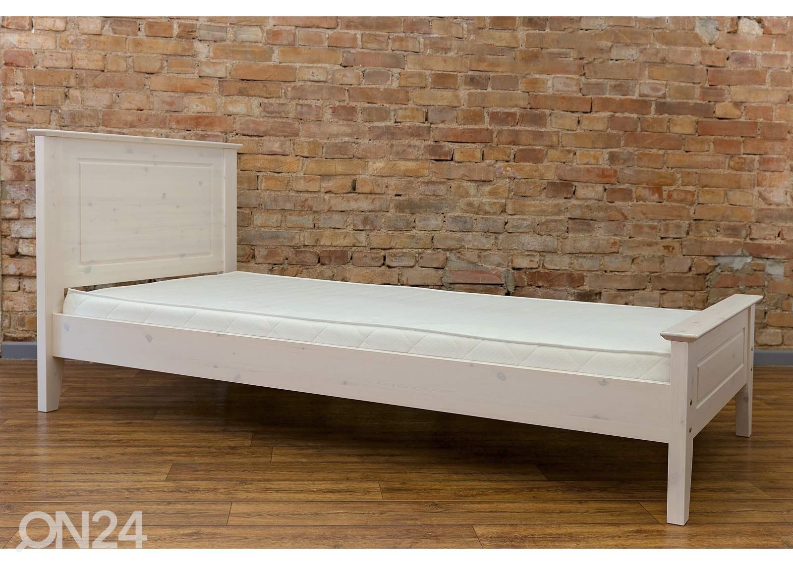 Sänky 90x190 cm korkea jalkopääty kuvasuurennos