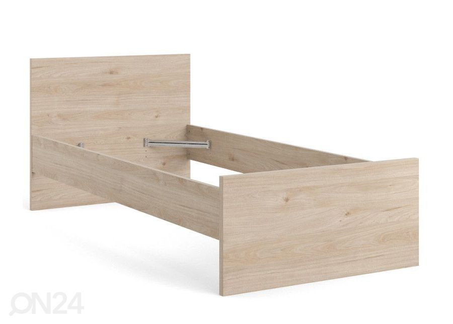 Sänky Naia 90x190 cm, hikkori kuvasuurennos