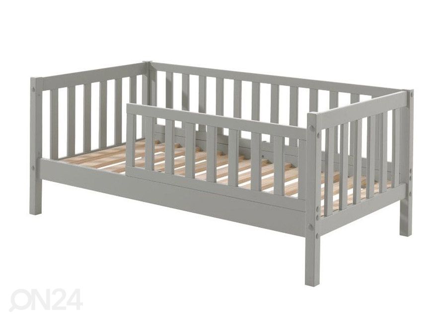 Sänky Toddler 70x140 cm, harmaa kuvasuurennos