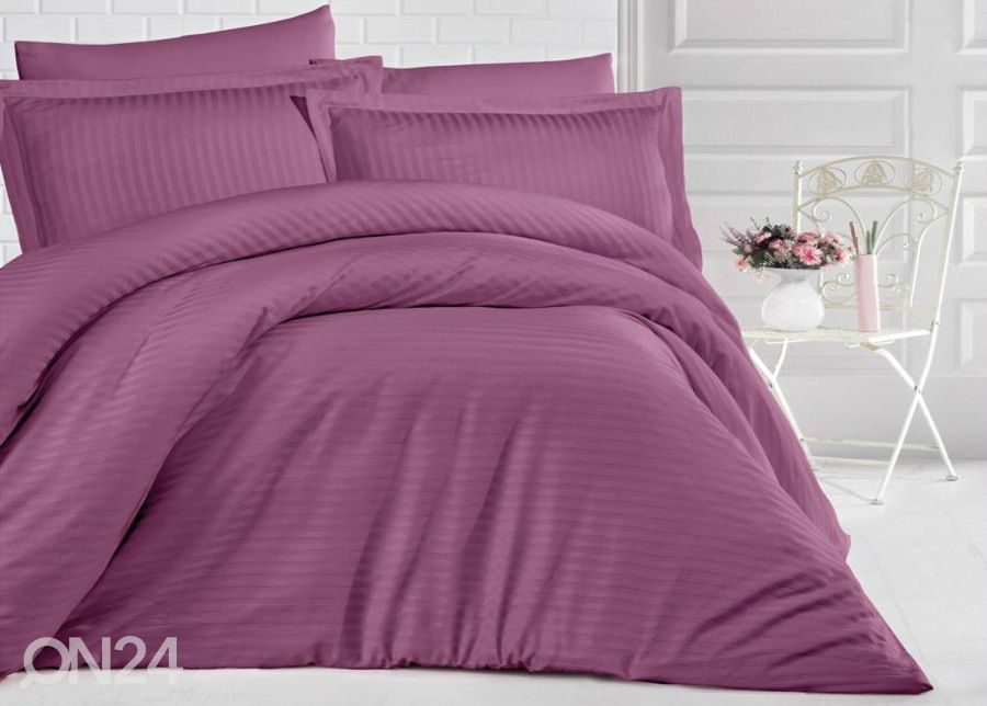 Satiini pussilakanasetti Uni Dast Rose 160x220 cm kuvasuurennos