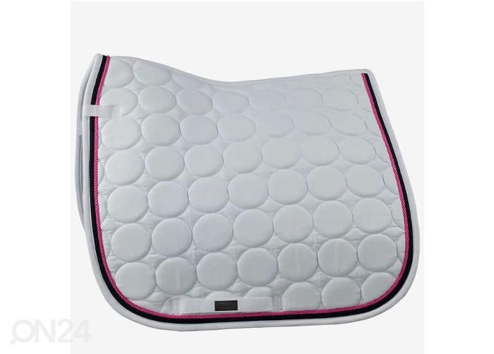Satulahuopa Miami dressage full valkoinen/roosa kuvasuurennos