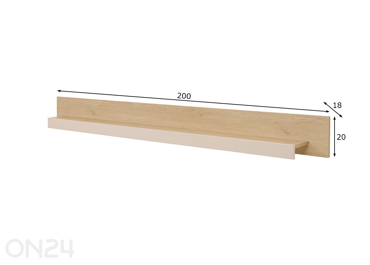 Seinähylly Cantara kuvasuurennos