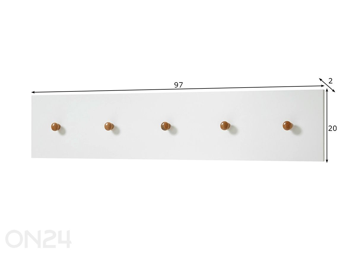 Seinähylly Cervo kuvasuurennos mitat