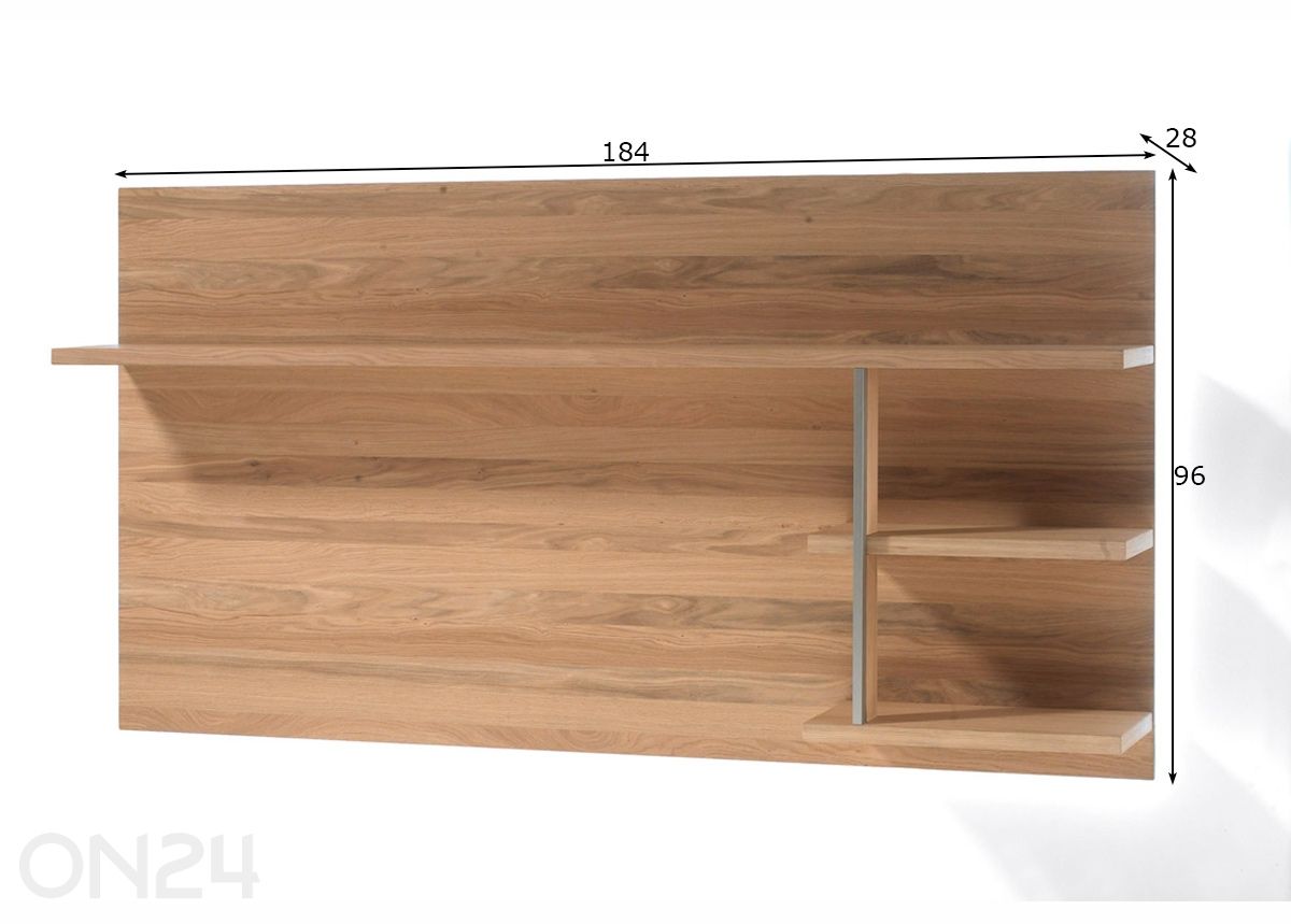 Seinähylly Espero kuvasuurennos mitat