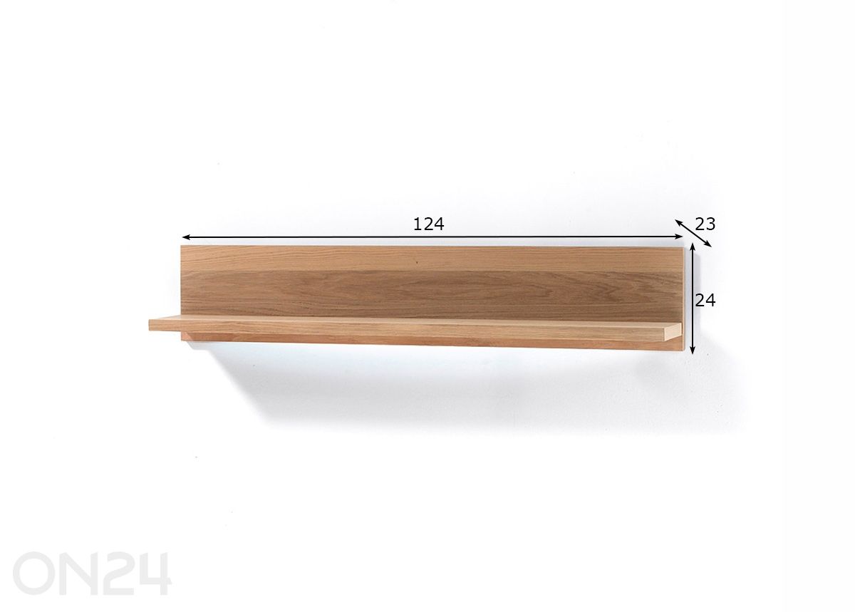 Seinähylly Espero kuvasuurennos mitat