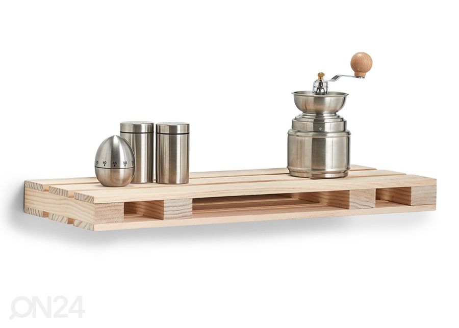 Seinähylly Pallet kuvasuurennos