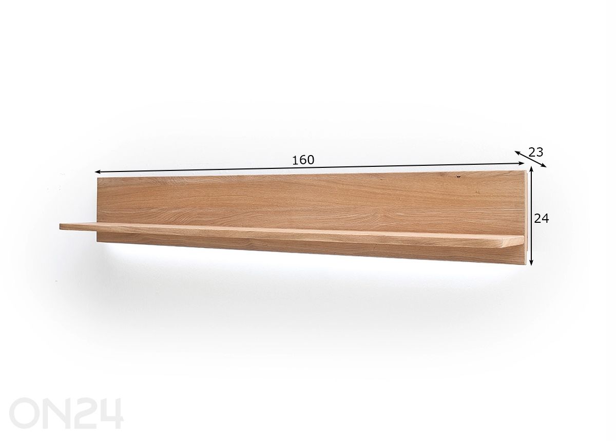 Seinähylly Portland kuvasuurennos mitat