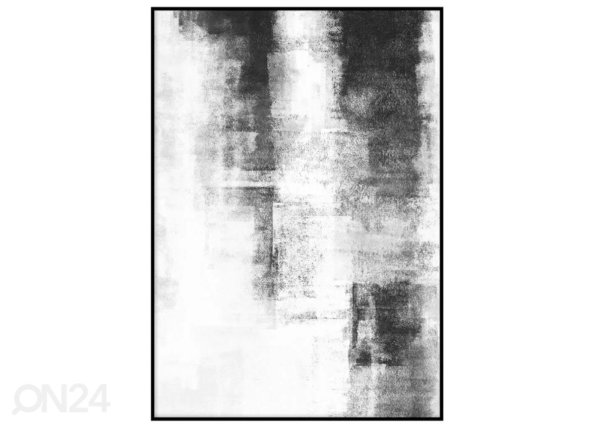 Seinäjuliste Akryylimaalaus I 21x30 cm kuvasuurennos