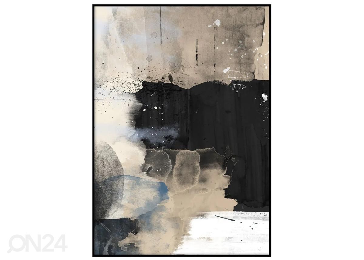 Seinäjuliste Akryylimaalaus II 21x30 cm kuvasuurennos