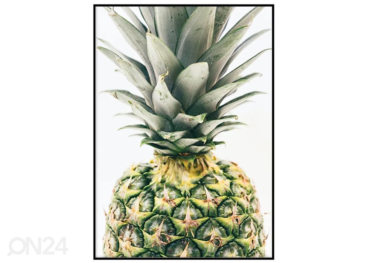 Seinäjuliste Ananas 21x30 cm kuvasuurennos