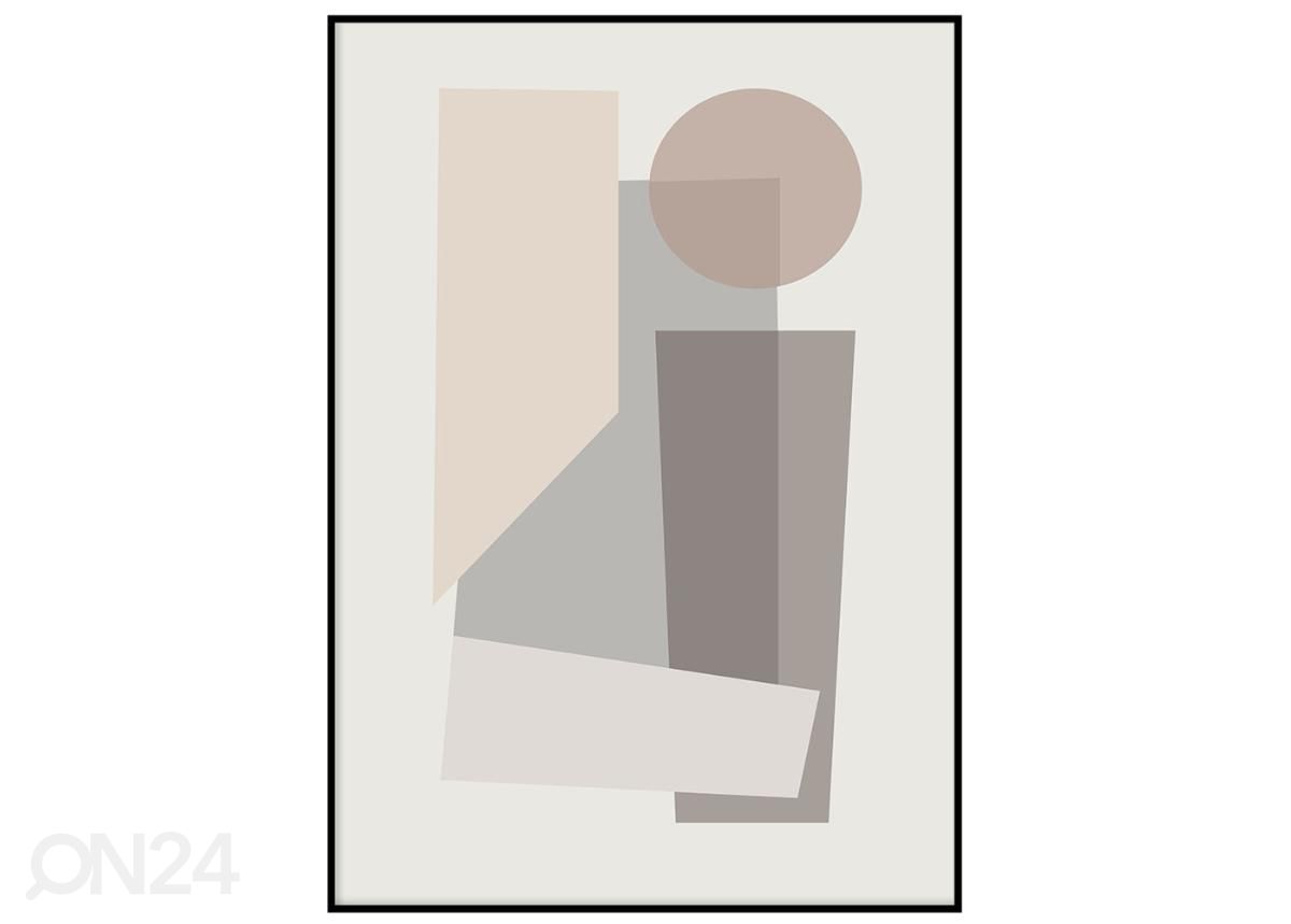 Seinäjuliste Beiget kaaret II 21x30 cm kuvasuurennos