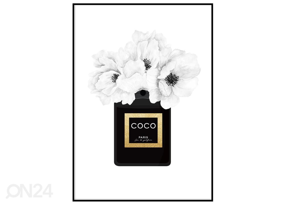 Seinäjuliste Coco Paris III 21x30 cm kuvasuurennos
