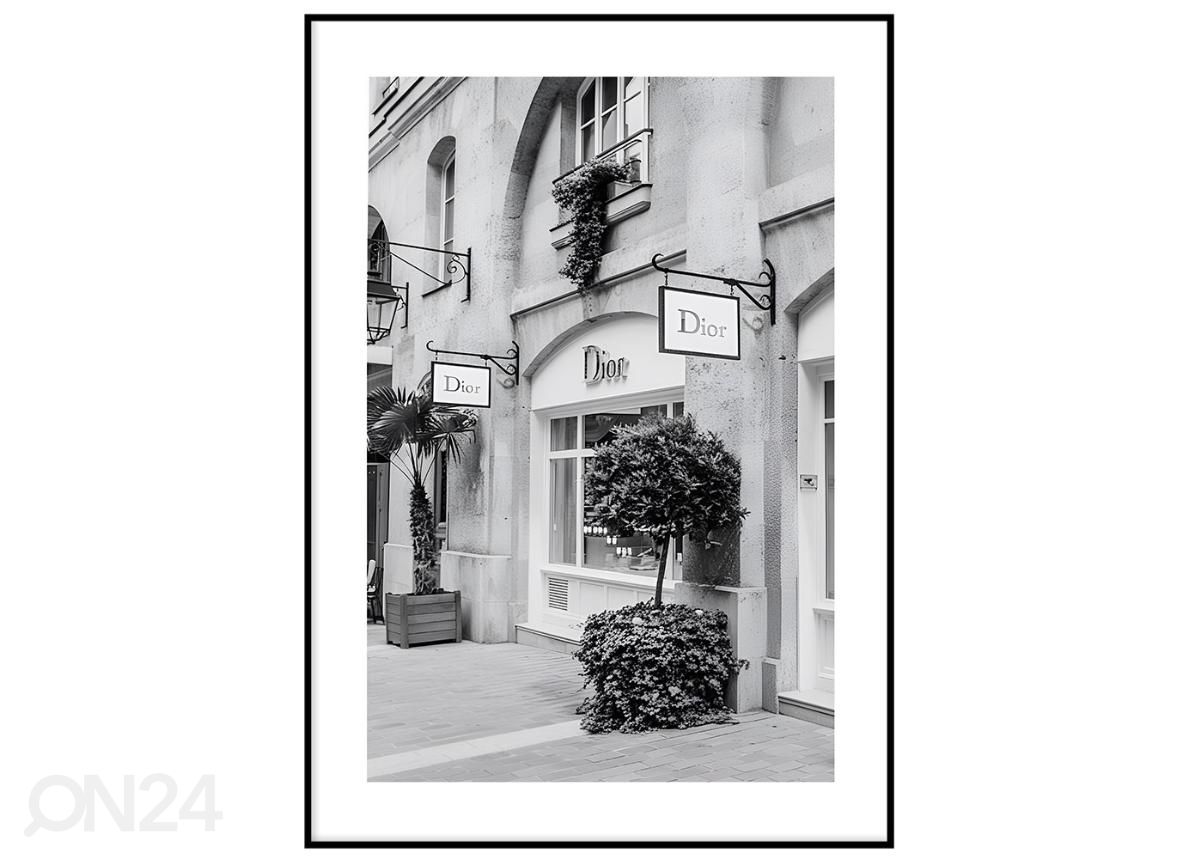 Seinäjuliste Dior 21x30 cm kuvasuurennos