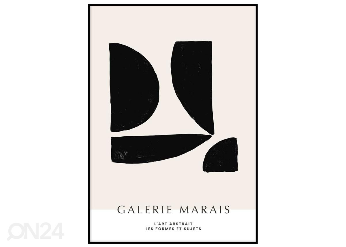 Seinäjuliste Galerie Marais 21x30 cm kuvasuurennos