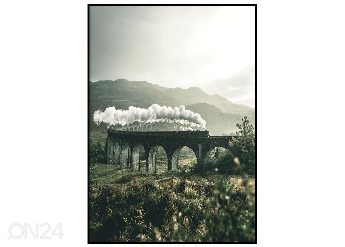 Seinäjuliste Glenfinnan II 21x30 cm kuvasuurennos