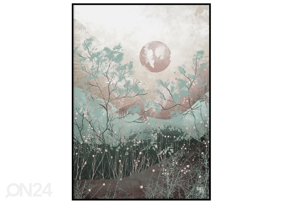 Seinäjuliste Hämmennys 21x30 cm kuvasuurennos