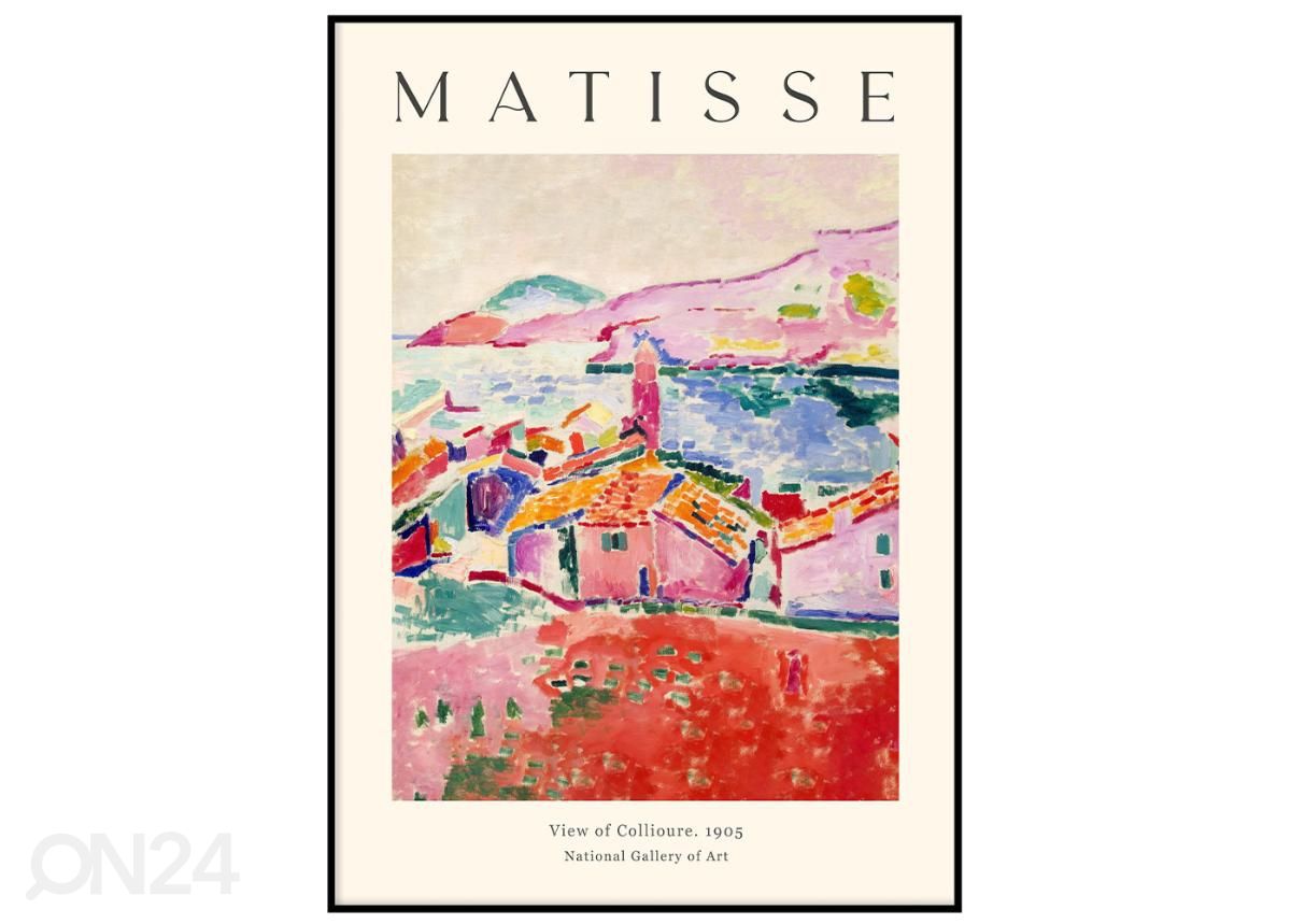 Seinäjuliste Henri Matisse I 30x40 cm kuvasuurennos