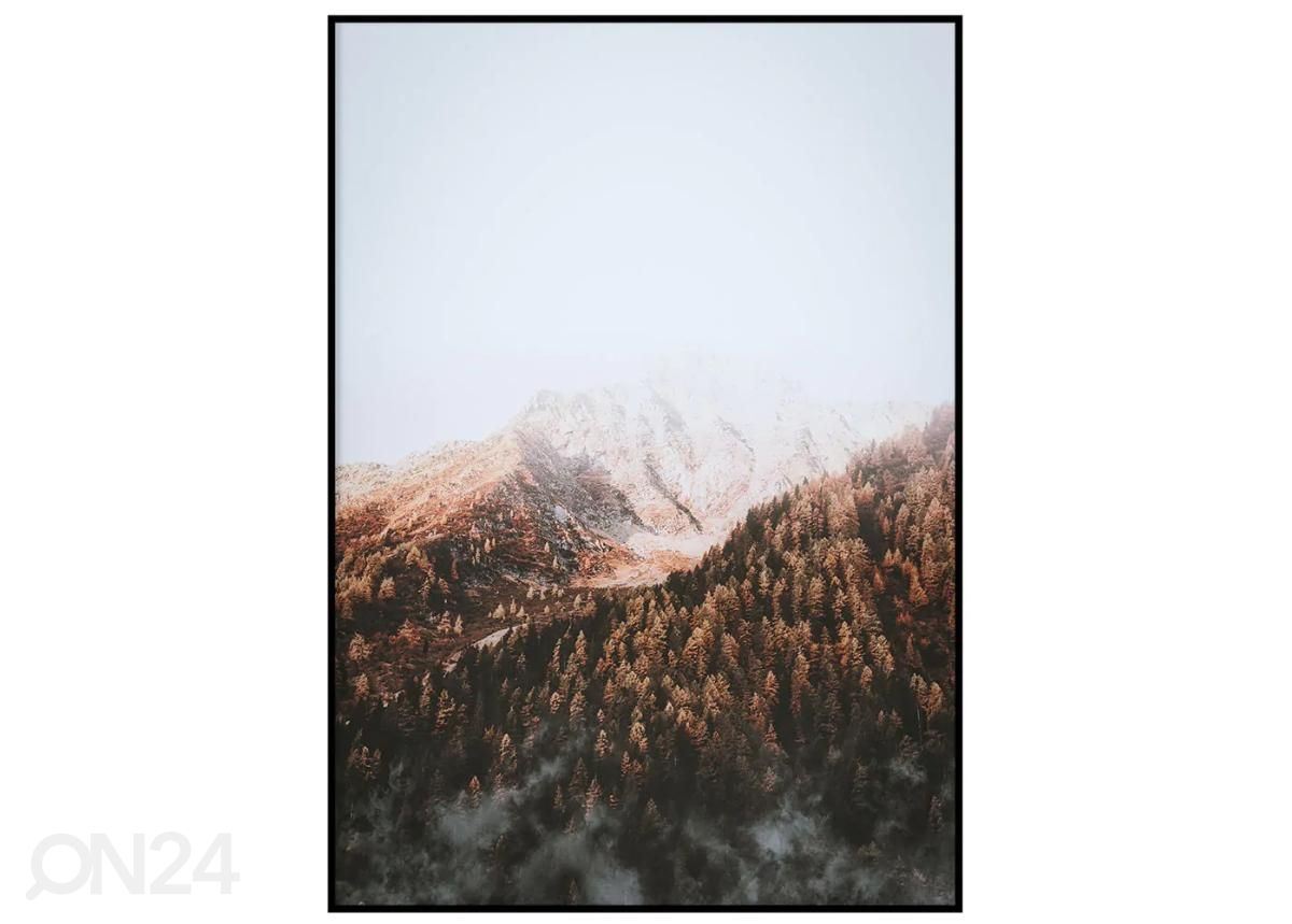 Seinäjuliste Keltainen syksy II 21x30 cm kuvasuurennos