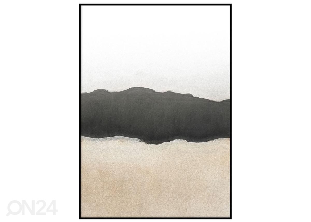 Seinäjuliste Kerrokset I 21x30 cm kuvasuurennos