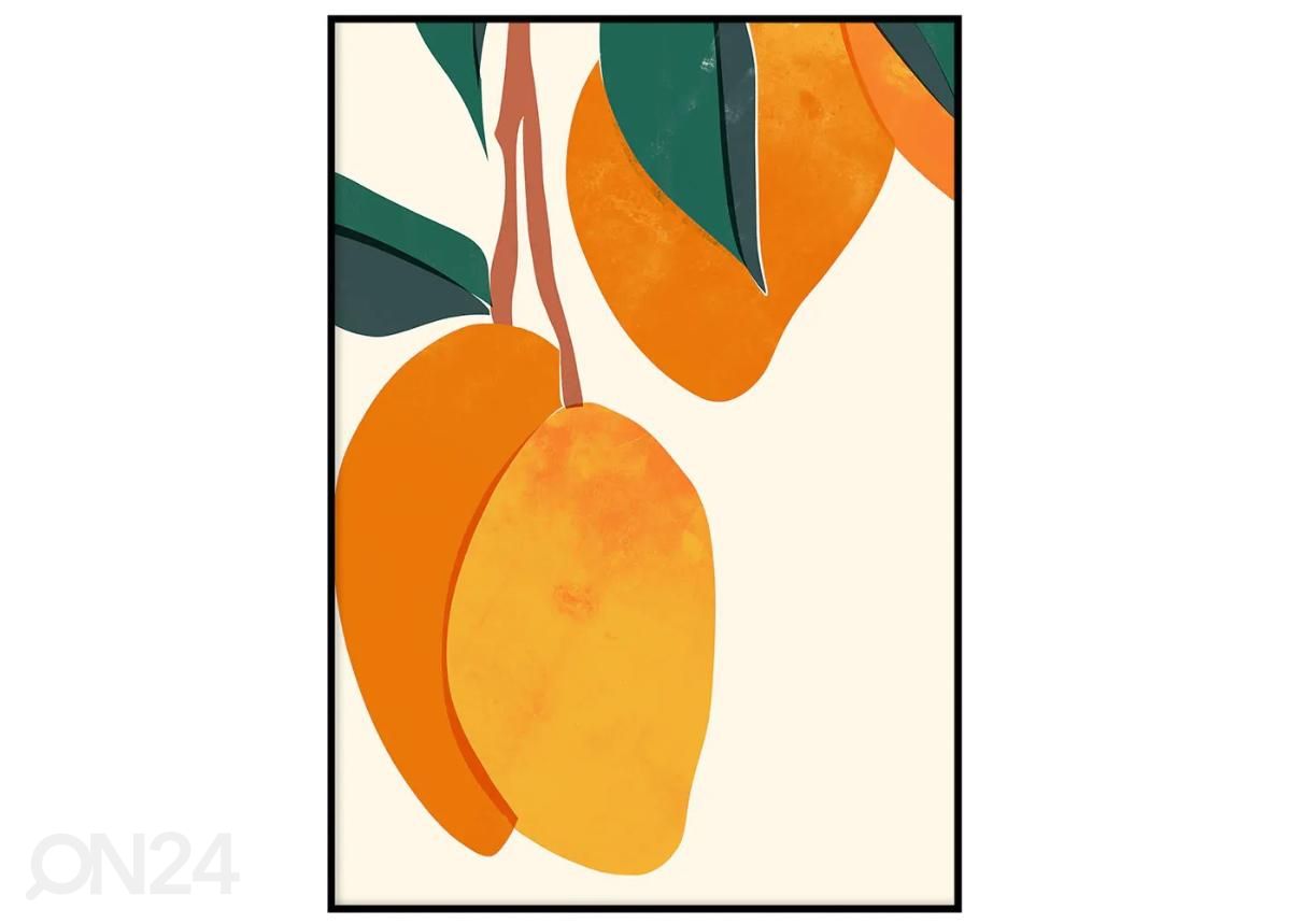 Seinäjuliste Kesämangot 21x30 cm kuvasuurennos