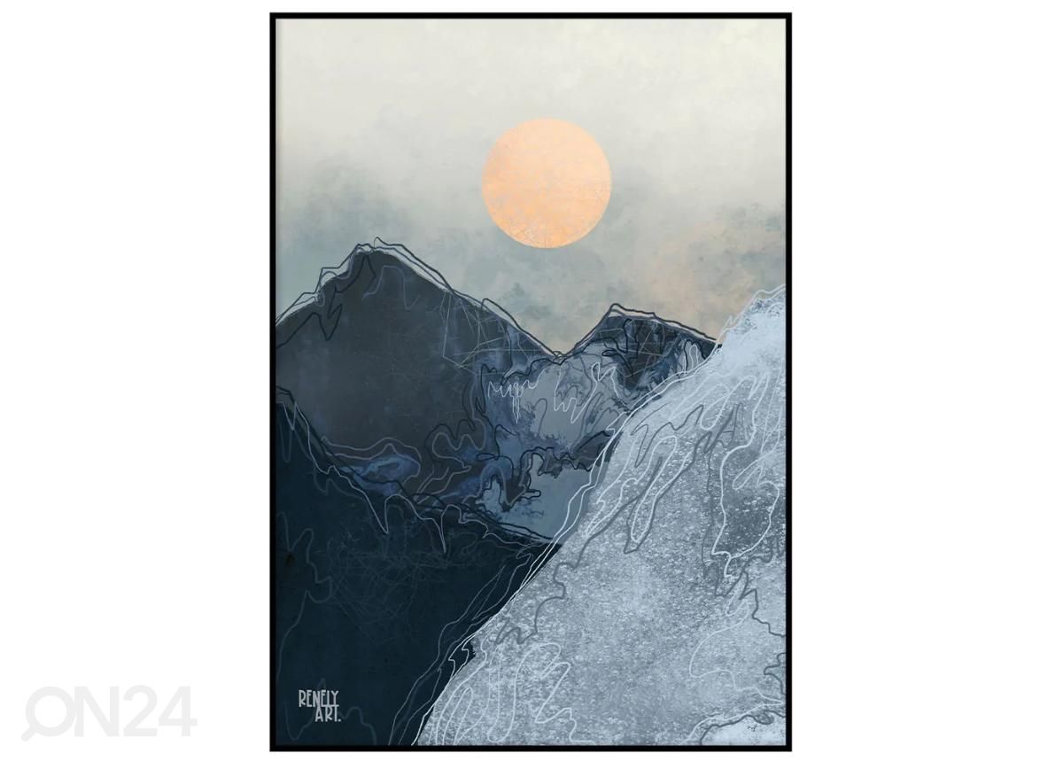 Seinäjuliste Kylmä 21x30 cm kuvasuurennos
