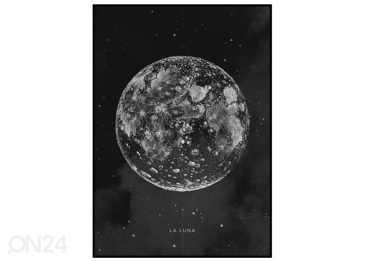 Seinäjuliste La Luna 21x30 cm kuvasuurennos