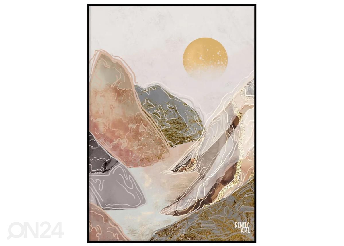 Seinäjuliste Lempeä 21x30 cm kuvasuurennos