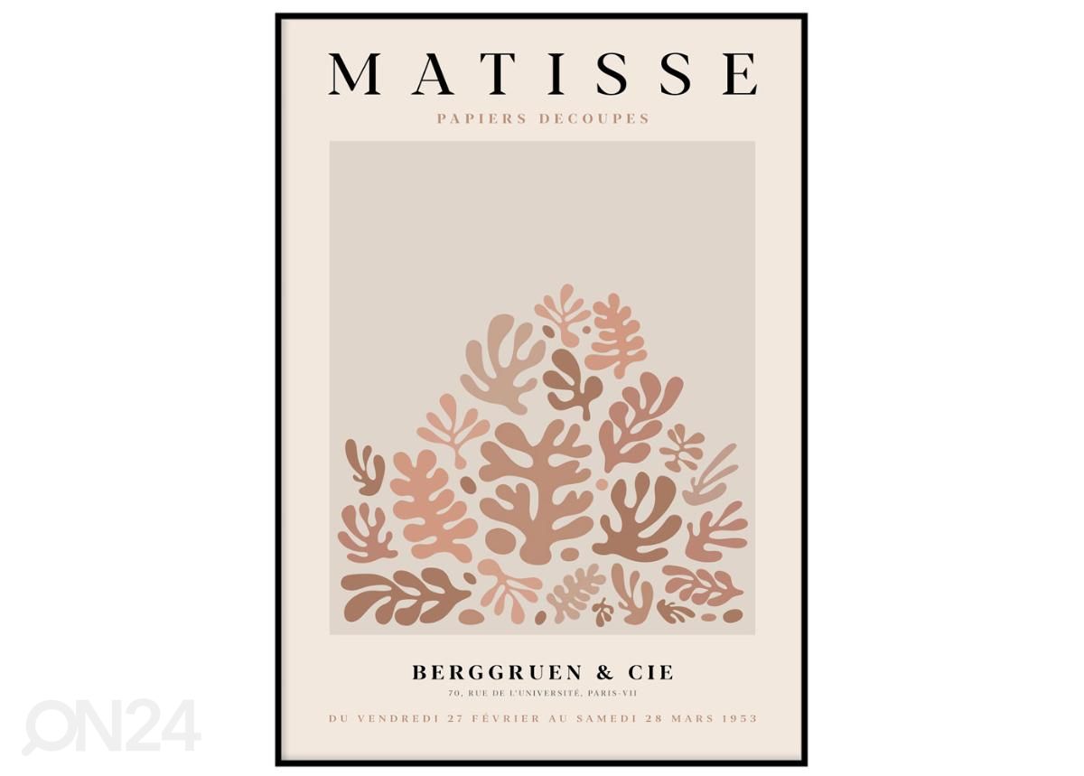 Seinäjuliste Matisse I 21x30 cm kuvasuurennos