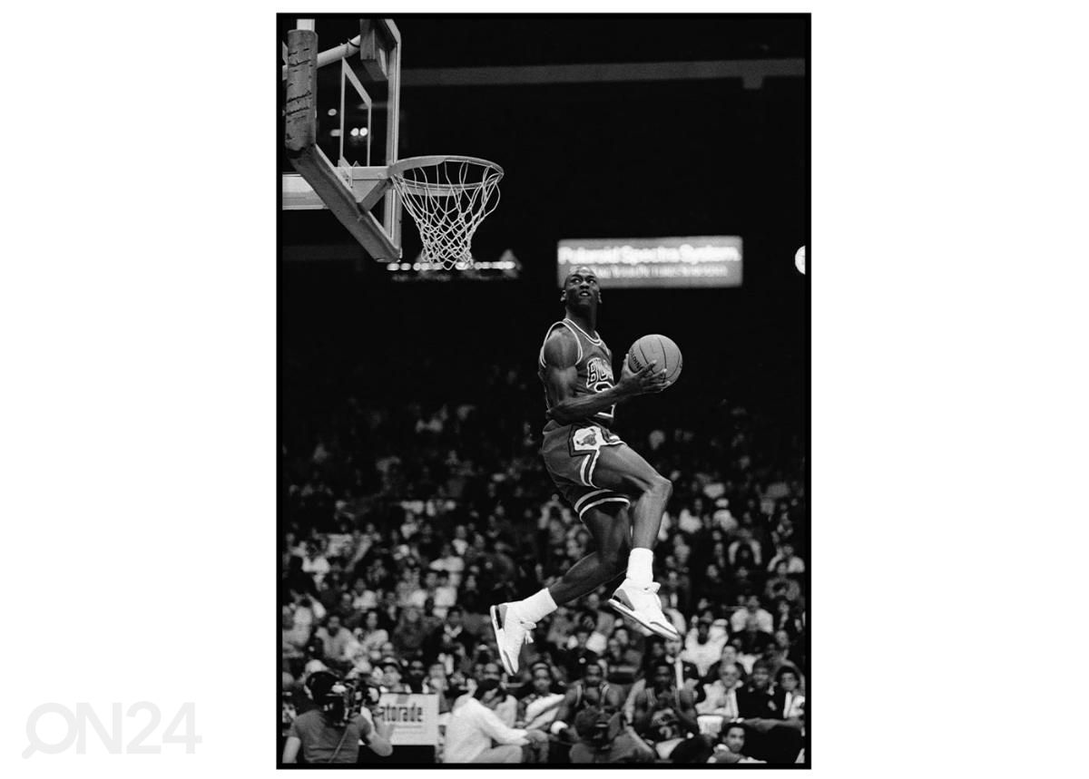 Seinäjuliste Michael Jordan 21x30 cm kuvasuurennos