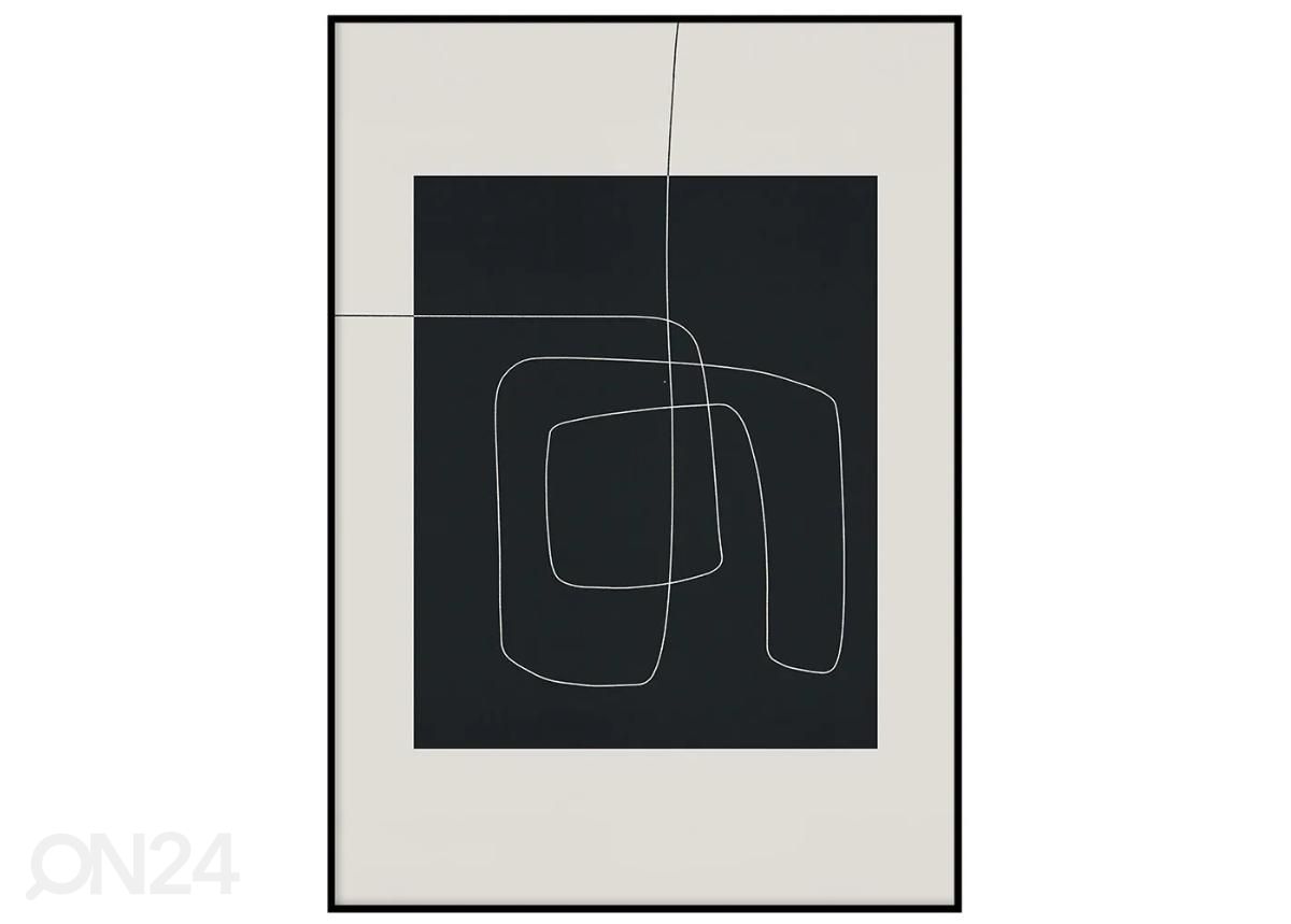 Seinäjuliste Minimalistinen viiva II 21x30 cm kuvasuurennos