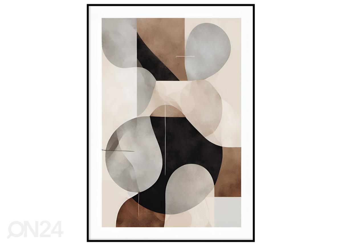 Seinäjuliste Modernit kuvat I 50x70 cm kuvasuurennos
